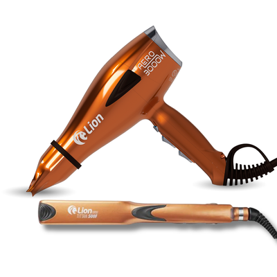 Kit Chapinha e Secador Profissional para Salão | Lion Aero Tittan