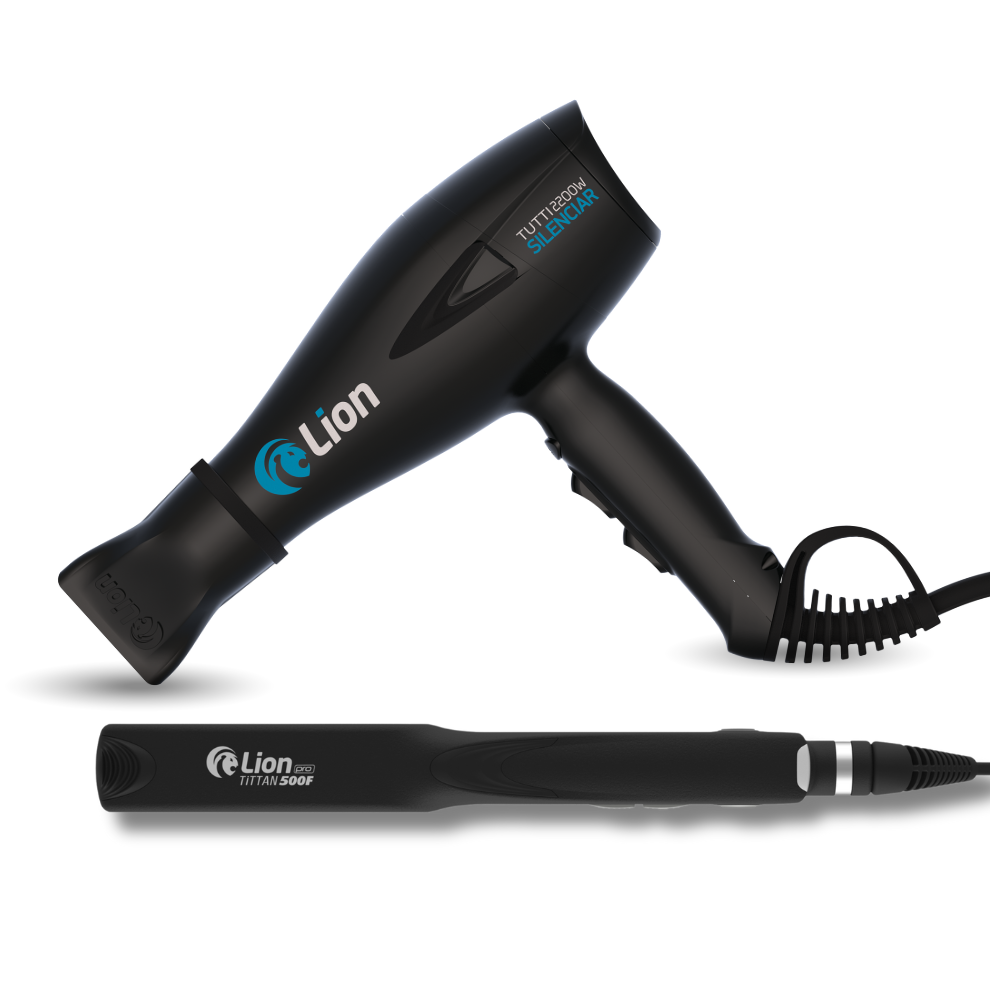 Kit Chapinha e Secador Profissional | Lion Toque Sedoso