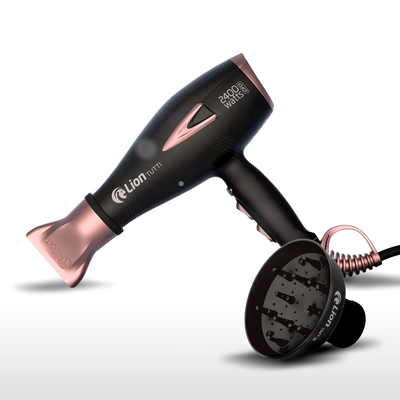 Combo Perfeito para Cachos: Secador Tutti 2400W + Difusor DF2 Pink