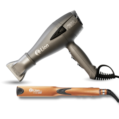 Secador Aero 2800W + Prancha Tittan 500F